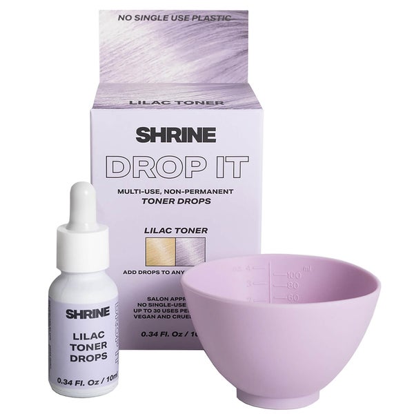 Тонирующее средство для волос SHRINE Drop It Toner, оттенок Lilac