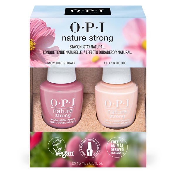 OPI Nature Strong Natural Vegan Nail Polish Duo Pack - Nature Strong OPI