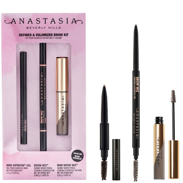 Anastasia Beverly Hills Defined and Volumized Brow Kit (Various Shades)