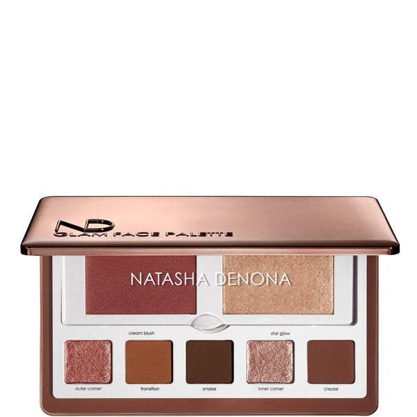 Палетка для макияжа лица Natasha Denona Glam Face Palette, оттенок Dark