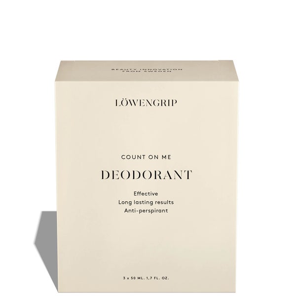 Löwengrip Count On Me Deodorant 150ml (3 Pack)