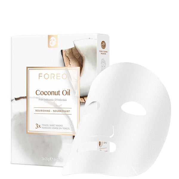 FOREO Coconut Oil Nourishing Sheet Mask (3 Pack)