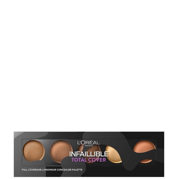 L'Oréal Paris Infallible Total Cover Concealer Palette - Dark