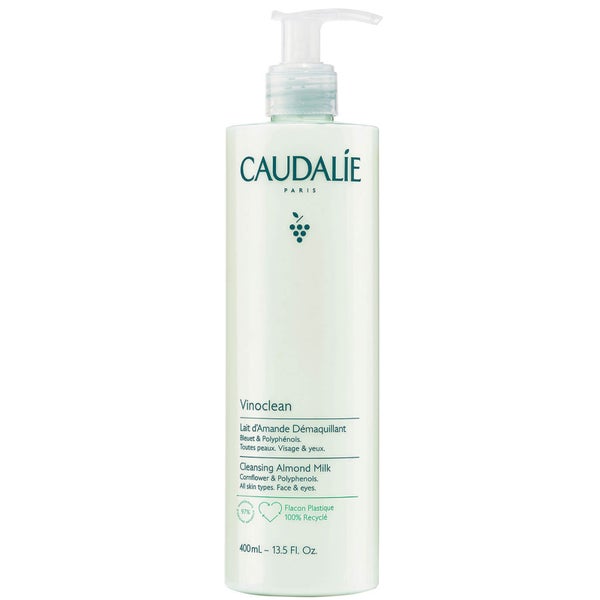 Caudalie Vinoclean Supersize Cleansing Almond Milk 400ml (Worth £30.00)