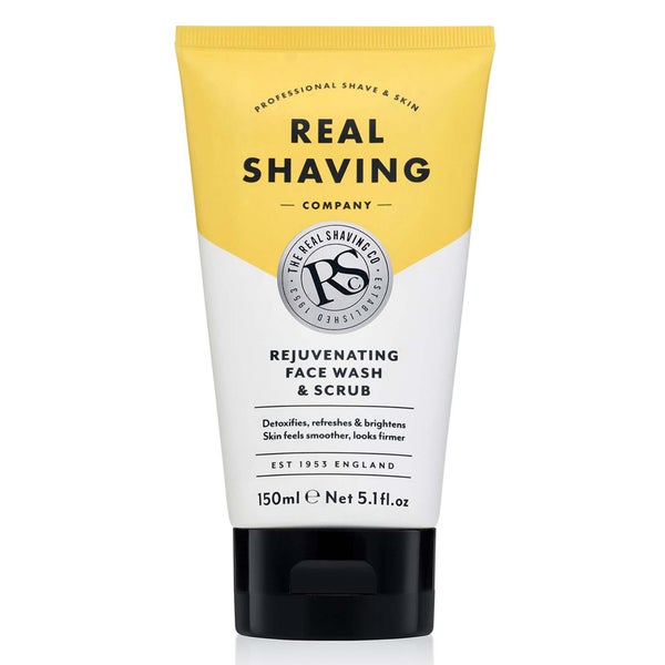 Real Shaving Co Rejuvenating Face Wash & Scrub - 150ml