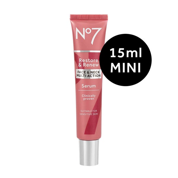 Restore & Renew Multi Action Face & Neck Serum (15ml)