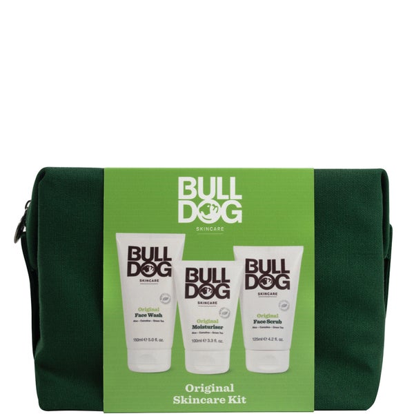 Kit de tratamento de pele a Bulldog para homens