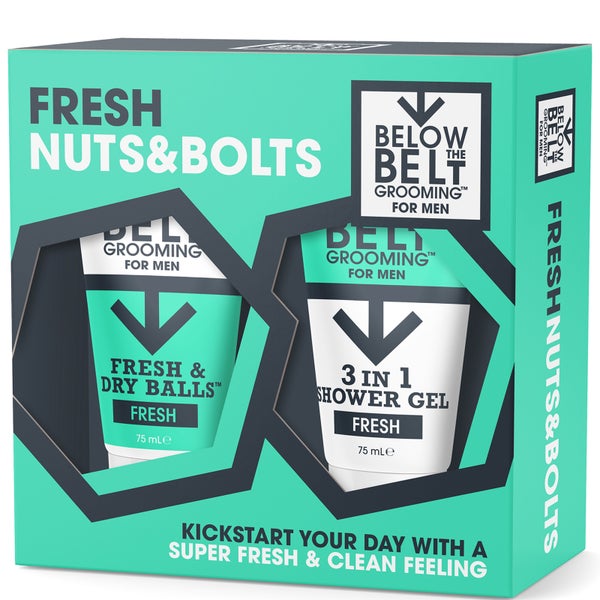 Below the Belt Grooming Fresh Nuts and Bolts Gift Set