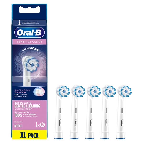 Tête de brosse à dents Oral-B Sensitive Clean - 5 comprimés