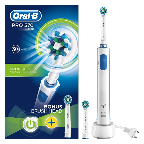Oral-B Pro 570 Cross Action Electric Toothbrush elektryczna szczoteczka do zębów