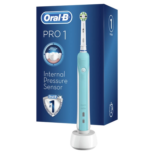 Oral-B Pro 1 600 Electric Toothbrush - Turquoise