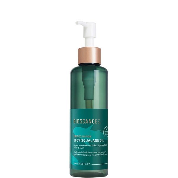 Biossance Limited Edition 100% Squalane Jumbo olejek do skóry i włosów 200 ml