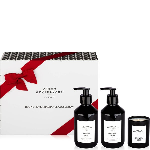 Ароматический набор Urban Apothecary Oriental Noir Body + Home Collection - 300ml Wash, Lotion and 70g Candle
