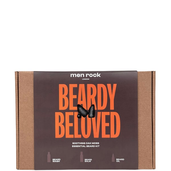Подарочный набор для ухода за бородой Men Rock Beard Care Gift Set, аромат Oak Moss
