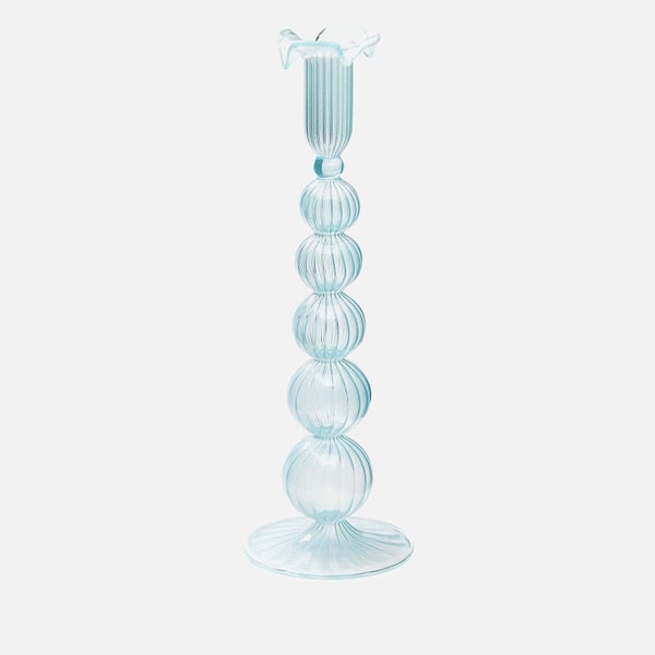 anna + nina Cloudy Glass Candle Holder