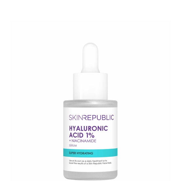 Сыворотка для лица с гиалуроновой кислотой Skin Republic Skin Booster Hyaluronic Acid 1% and 2% Niacinamide Serum, 30 мл