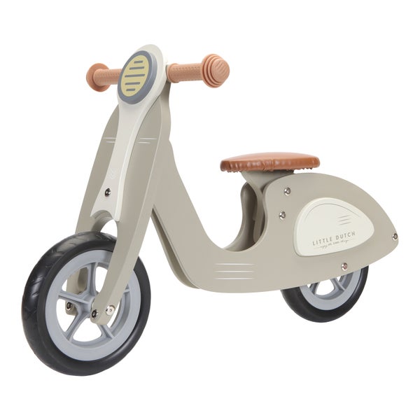 Little Dutch Balance Bike Scooter Olive