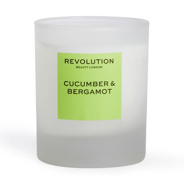 Makeup Revolution Cucumber & Bergamot Scented Candle
