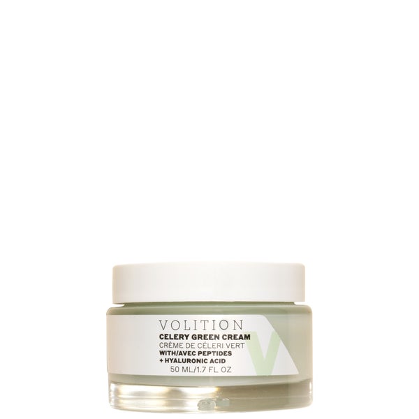 Volition Beauty Celery Green Cream with Hyaluronic Acid and Peptides 1.7 oz