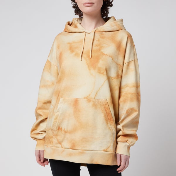Holzweiler Women's Placebo Print Hoodie - Yellow Mix