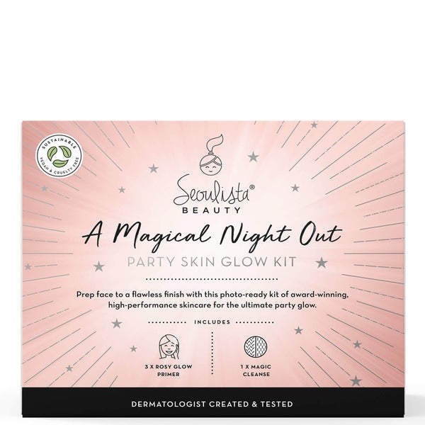 Seoulista Beauty A Magical Night Out Party Skin Glow Kit -setti