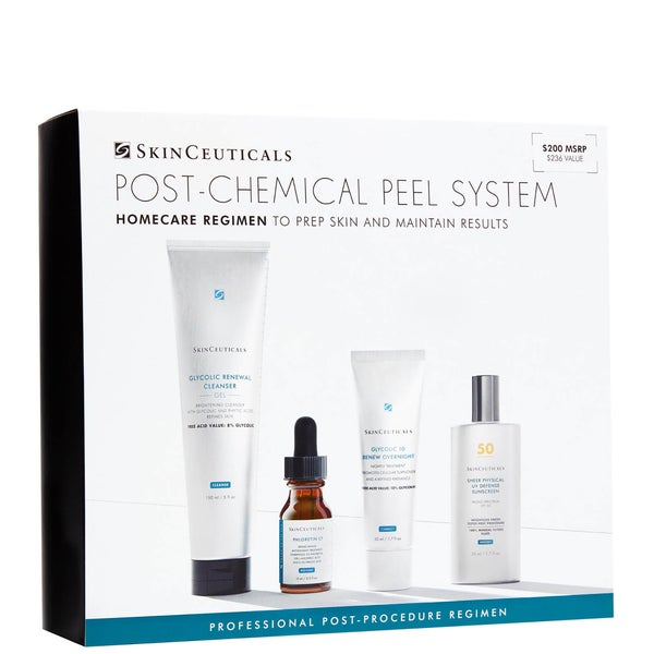 SkinCeuticals Post-Chemical Peel Glycolic Acid System ($262.00 Value)