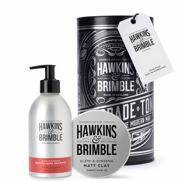 Hawkins & Brimble Hair Gift Set -lahjasetti