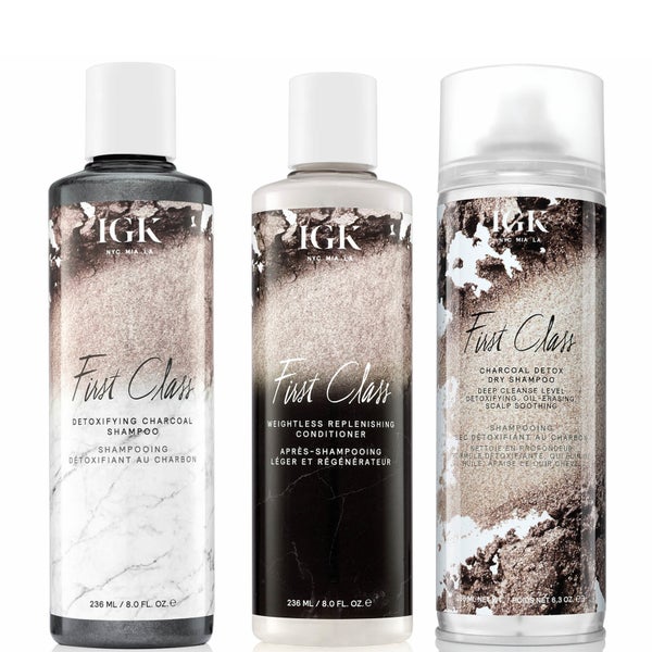 IGK First Class Charcoal Detoxifying Set