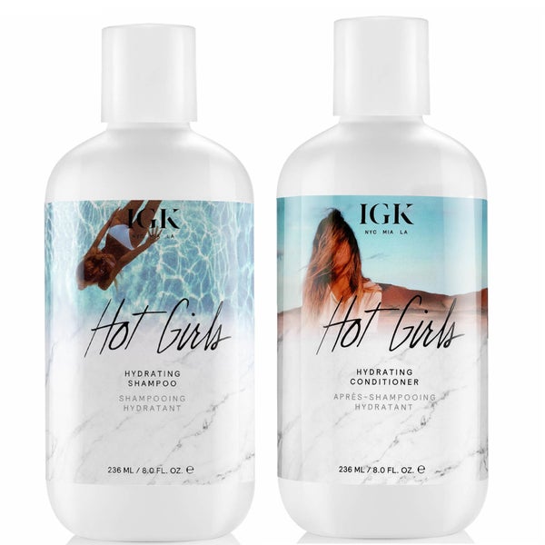 IGK Hot Girls Hydrating Shampoo and Conditioner Bundle