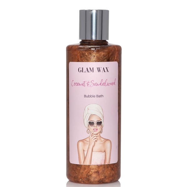 Glam Wax Coconut and Sandalwood Bubble Bath 250ml