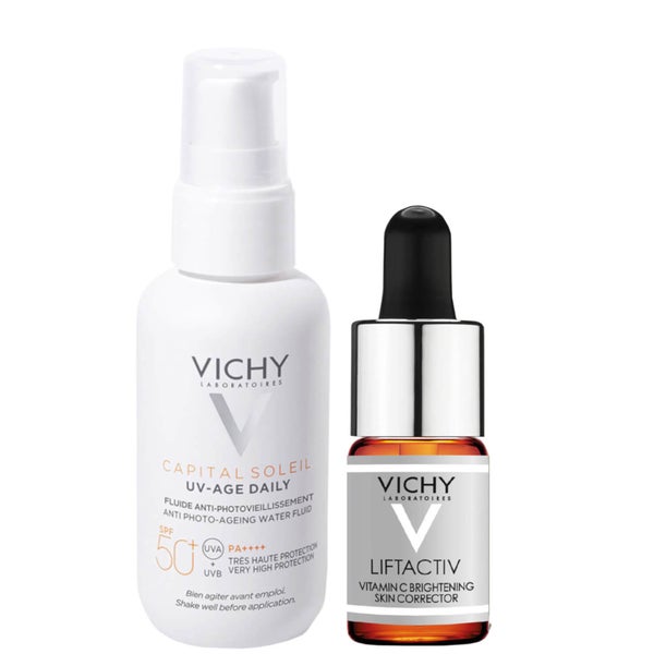 Набор средств по уходу за кожей Vichy Brighten and Protect Vitamin C Duo