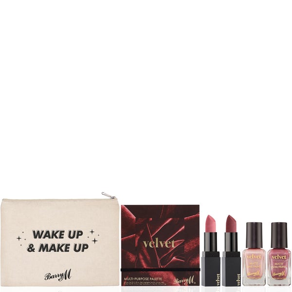 Barry M Cosmetics Velvet Makeup Gift Set