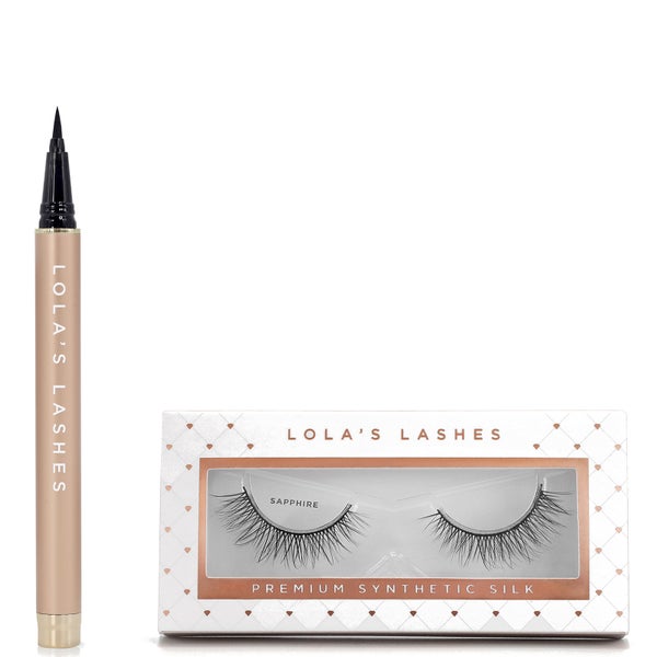 Lola's Lashes Sapphire Flick and Stick Eyelash Kit