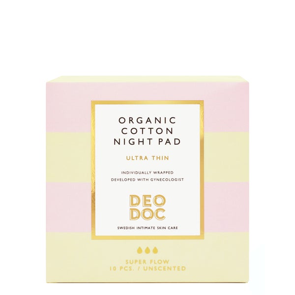 DeoDoc Organic Cotton Night Pads