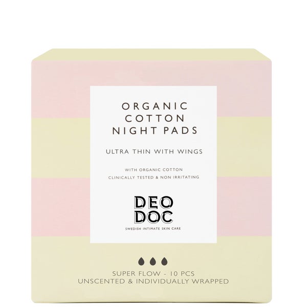 DeoDoc Organic Cotton Night Pads