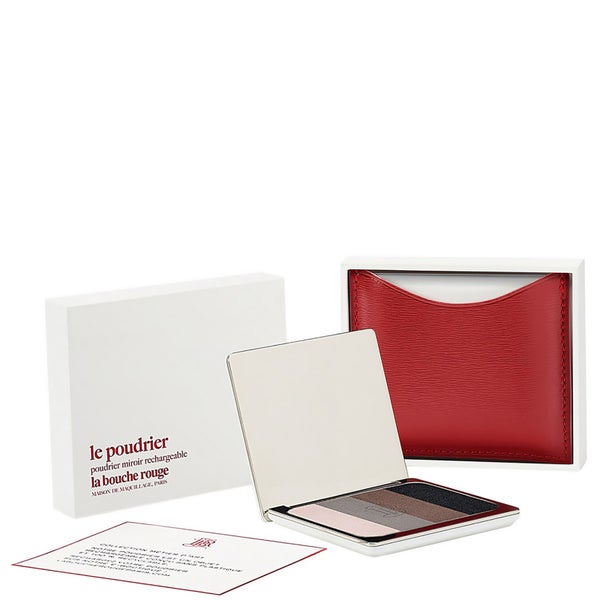 La Bouche Rouge Paris Red Fine Leather Mead Eye Shadow Set