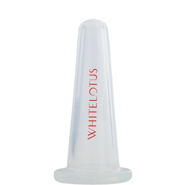 White Lotus Small Facial Massage Cup