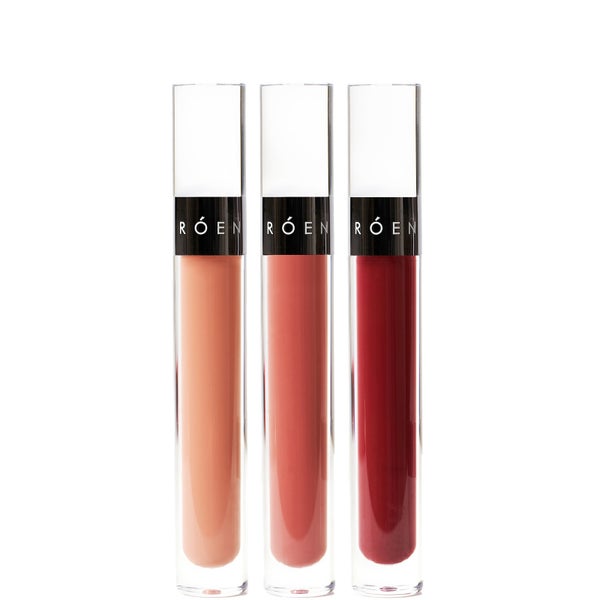 RÓEN Kiss My…Liquid Lip Balm Trio