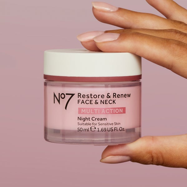 Restore & Renew Face & Neck MULTI ACTION Night Cream 50ml