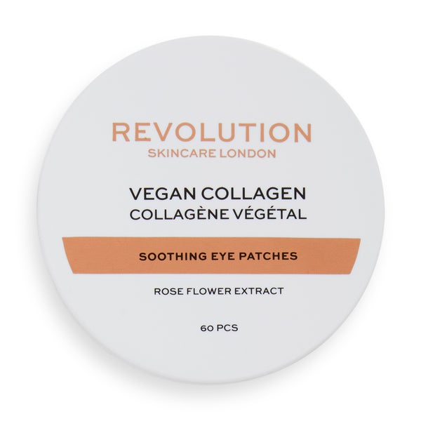 Патчи для глаз Revolution Skincare Rose Gold Vegan Collagen Soothing Undereye Patches