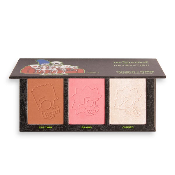 Revolution The Simpsons Fearful Face Palette Spooktacular
