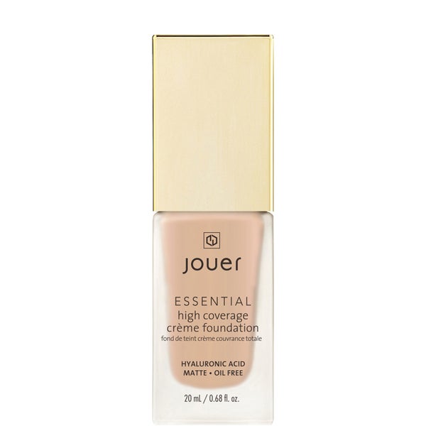 Jouer Cosmetics Essential High Coverage Crème Foundation Almond