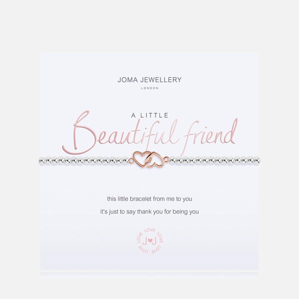 Joma Jewellery A Little Beautiful Friend Rose Gold-Plated Bracelet