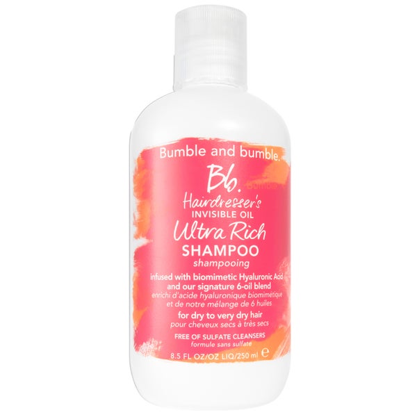 Shampoing ultra-riche à l'huile invisible Hairdresser's format voyage Bumble and Bumble 200 ml