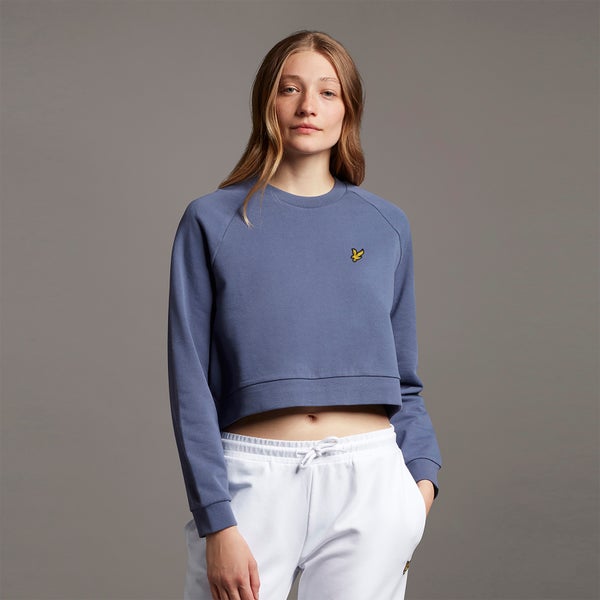 Cropped Sweatshirt - Nightshade Blue
