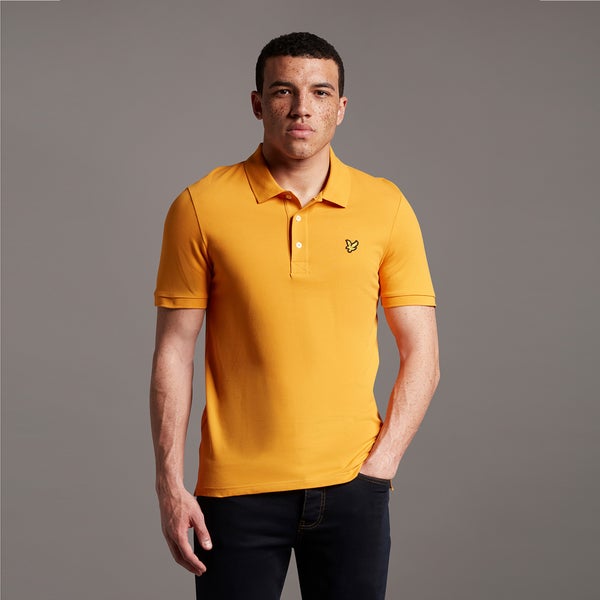 Plain Polo Shirt - Sunflower