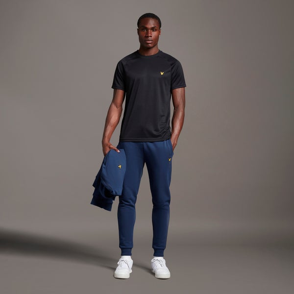 Sweatpant with Contrast Piping - Navy
