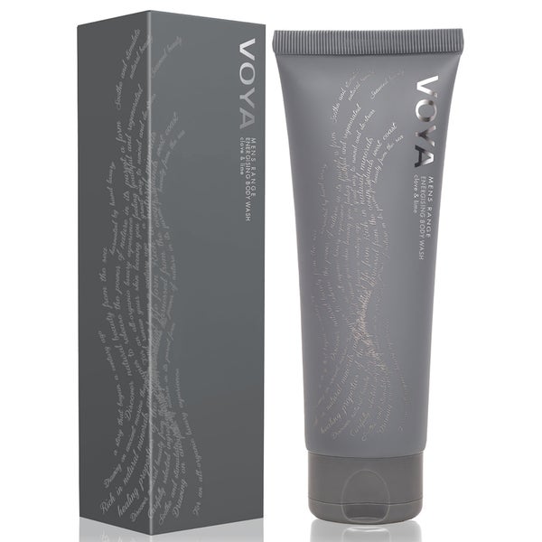 VOYA Men's Range Energising Body Wash - Clove & Lime (200ml)