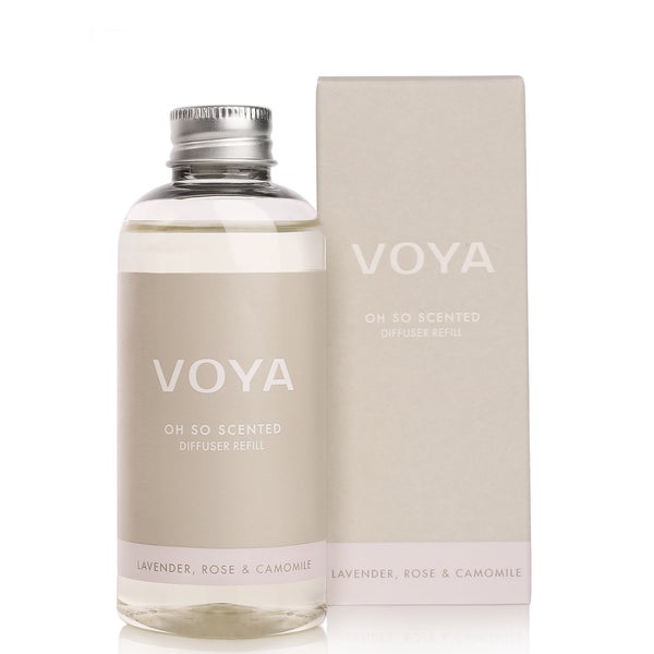 VOYA Oh So Scented Reed Diffuser Refill Lavender, Rose and Camomile 100ml