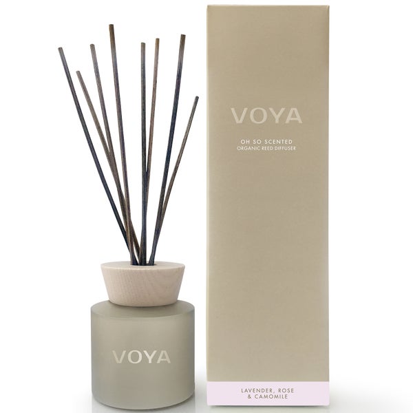 VOYA Oh So Scented Reed Diffuser Lavender, Rose and Camomile 100ml